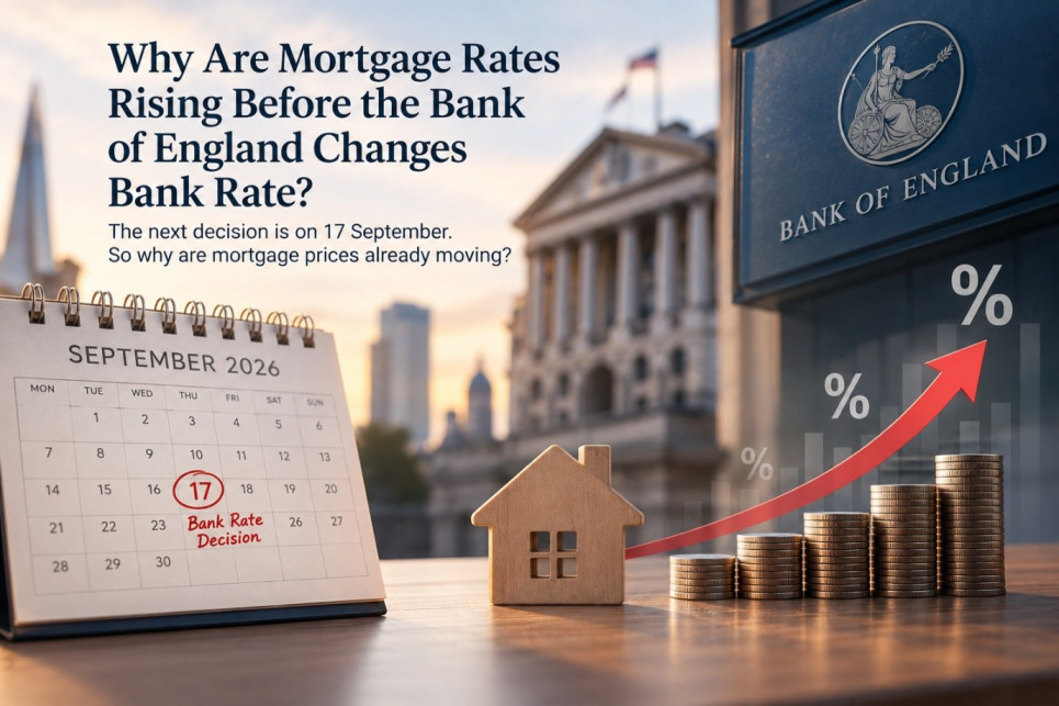 Why Are Mortgage Rates Rising Before the Bank of England Changes BoE Rate?